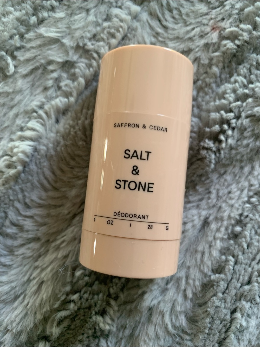 Salt & Stone Saffron & Cedar Deodorant , 1 ounce , travel size , New